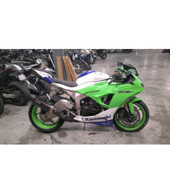 KAWASAKI ZX-6R Accidente...