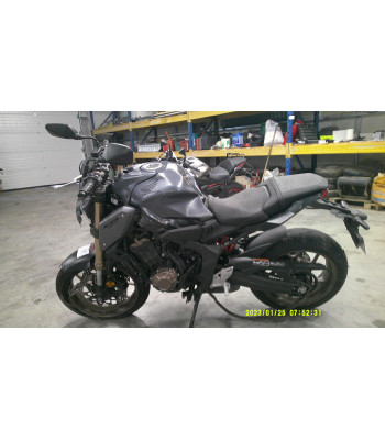 HONDA CB 650 RA ACCIDENTE...