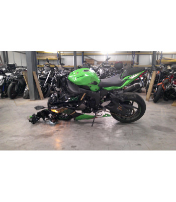 KAWASAKI ZX-6R ACCIDENTE...